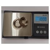 Sterling Silver 925 Vintage Hoop Earrings with Intricate Design