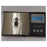 Vintage Sterling Silver Rustic Artisanal Pendant