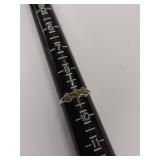 Sterling Silver Ring with Three Stones