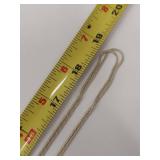 Sterling Silver Adjustable Tassel Necklace