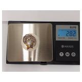 Sterling Silver Double Star Necklace