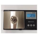 Sterling Silver Box Chain Necklace 925 Italy