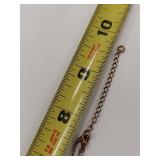 Sterling Silver Gold Tone Ball Chain Necklace