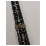 Vintage Sterling Silver Heart Design Ring