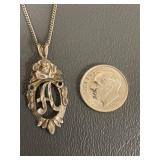 Sterling Silver Monogram 