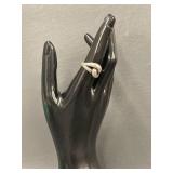 Sterling Silver 925 Knot Design Ring