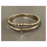 Sterling Silver 925 Cross Design Ring