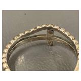 Sterling Silver 925 Cross Design Ring