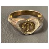 Sterling Silver Signet Ring 