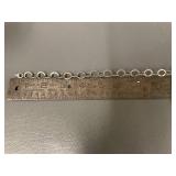 Handcrafted Hammered Sterling Silver Necklace