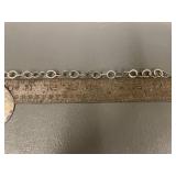 Handcrafted Hammered Sterling Silver Necklace