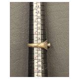 Vintage Sterling Silver Ring with Stone