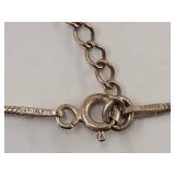 Authentic Sterling Silver 925 Italy Snake Chain Necklace