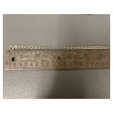 Sterling Silver Chain Necklace Vintage Style