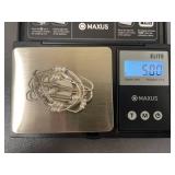 Sterling Silver Beaded Necklace & Bracelet Set