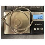 Italian Sterling Silver Snake Chain Necklace 925