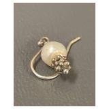 Sterling Silver Pearl Drop Earrings