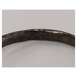 Vintage Sterling Silver Crescent Moon Star Ring