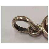 Sterling Silver Cabochon Gemstone Pendant