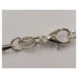 Sterling Silver Snake Chain Necklace - 18"