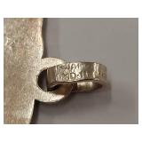 Vintage Silver Panther Pendant