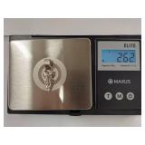 Tested Sterling Silver Arrowhead Pendant