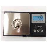 Sterling Silver Rope Chain Necklace 18 Inches