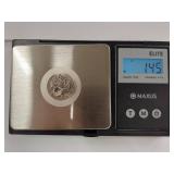 Sterling Silver 925 Interlocking Ring Necklace