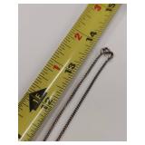 Elegant Vintage Silver (83.5%) Necklace Chain