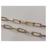 Italian Sterling Silver Chain 3.07g, 9" Long