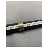 Vintage Sterling Silver Five Band Ring 7