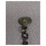 Silpada Elegant Sterling Silver Black String Necklace