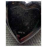 Sterling Silver Heart Locket Necklace