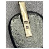 Sterling Silver Iridescent Pendant 925