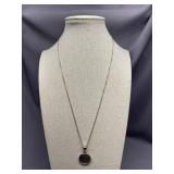 1943 Mercury Dime Pendant Necklace Sterling Silver