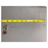 Sterling Silver Heart Necklace with Crystals