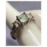Sterling Silver Gemstone Ring 925 Elegance