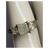 Sterling Silver Gemstone Ring 925 Elegance
