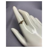 Sterling Silver Bee Ring - Size 8