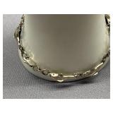 Sterling Silver Dolphin Bracelet, 7.5"