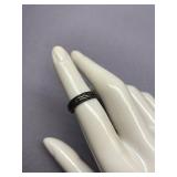 Sterling Silver Intricate Design Ring - Size 4.5