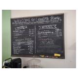 Chalk Board, 48x36...