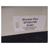 (2) Hatches & Shower Pan...