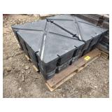 (4) Ace Rotomold Floats, 36x24x8...