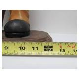 Figural Wine Holder Stand w/Tray