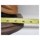 Figural Wine Holder Stand w/Tray