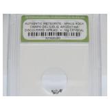 Set of 3 Genuine Authenticated Meteorites #2