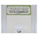 Set of 3 Genuine Authenticated Meteorites #2