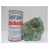 Large Green Fluorite Crystal Specimen