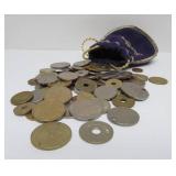Estate Lot of Assorted Foreign Coins